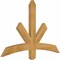 Ekena Millwork Alberta Rough Sawn Timber Gable Bracket, Western Red Cedar, 48"W x 32"H x 2"D x 4"F, 16/12 Pitch GBW048X32X0204ALB00RWR - alternate 5